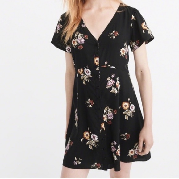 A&F Button Up Dress - Picture 1 of 4